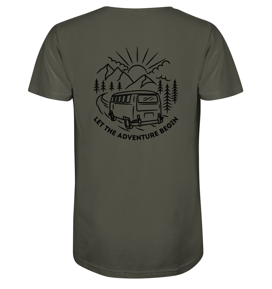 Let The Adventure Begins - Organic Shirt