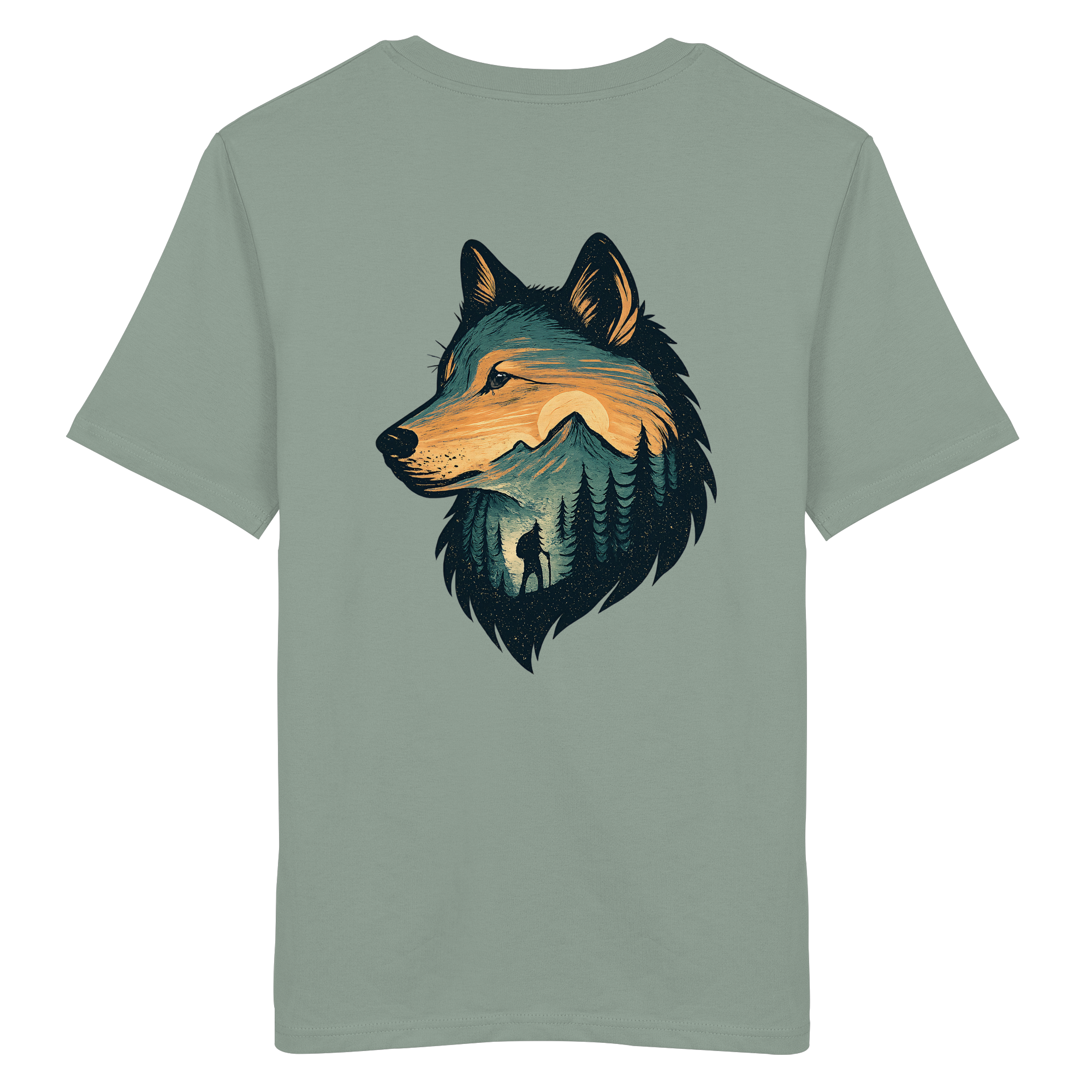 Wolf – Spirit of Adventure - Organic Shirt