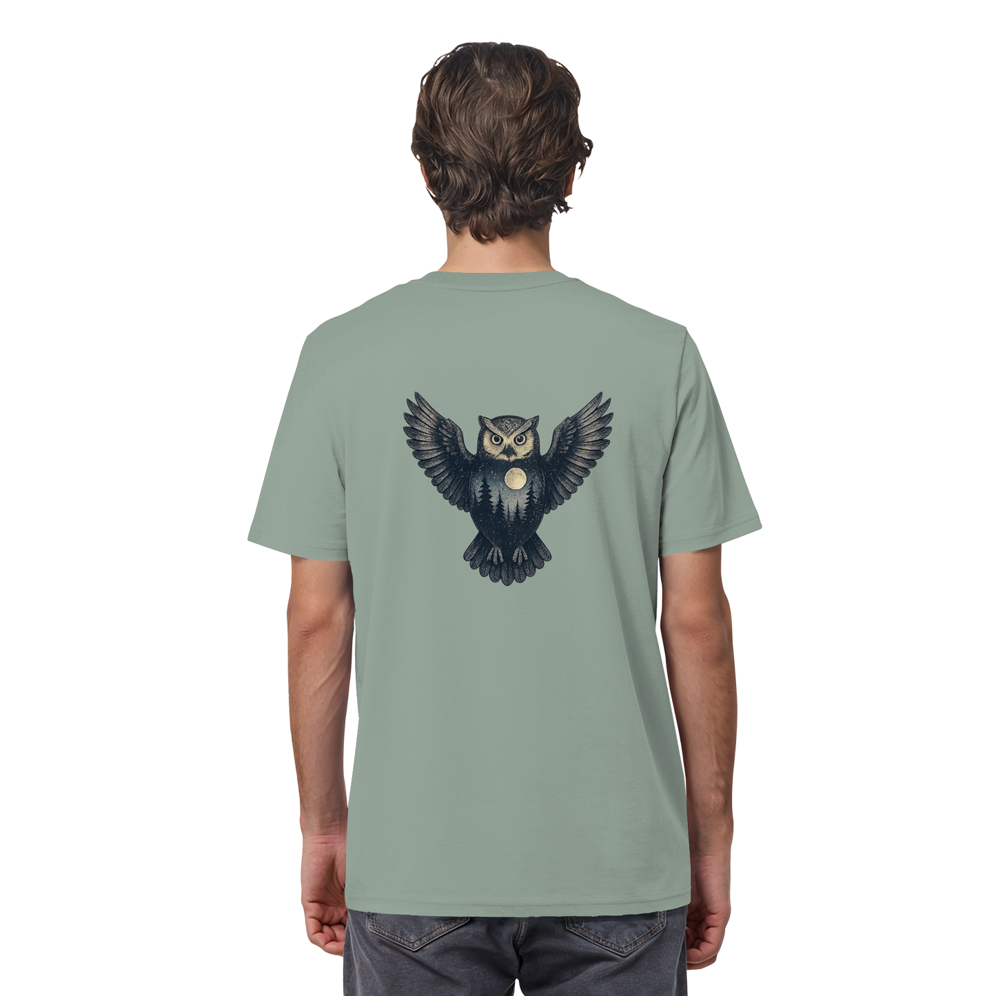 Eule – Spirit of Wisdom - Organic Shirt
