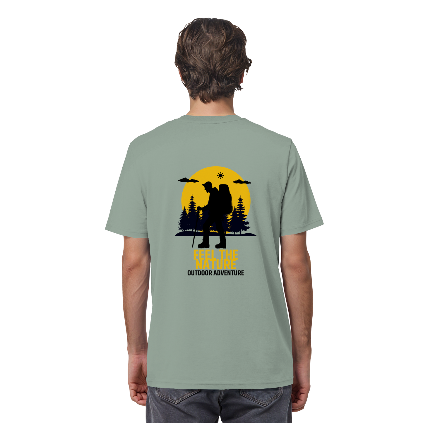 FEEL THE NATURE – Outdoor Adventure - Organic Shirt