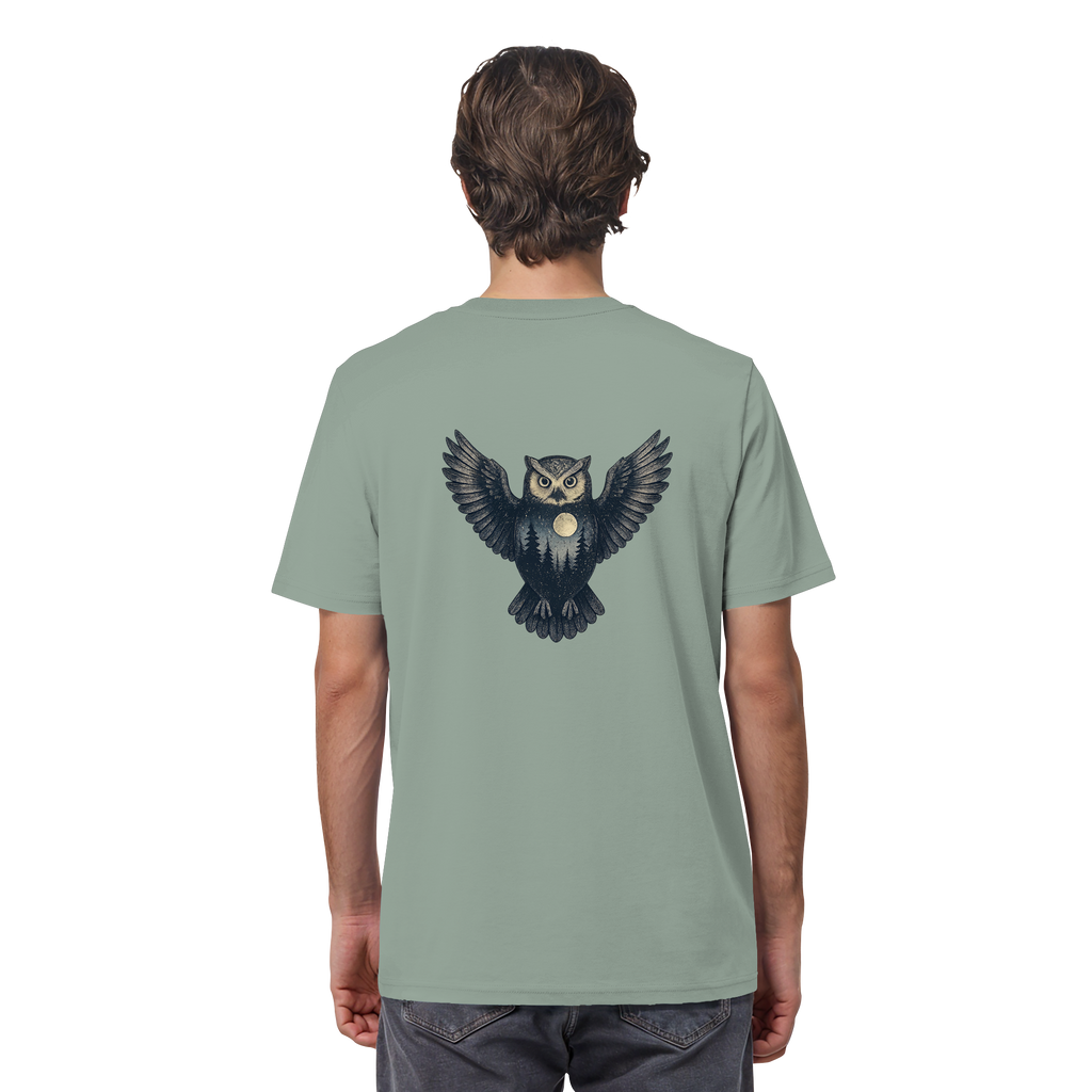 Eule – Spirit of Wisdom - Organic Shirt