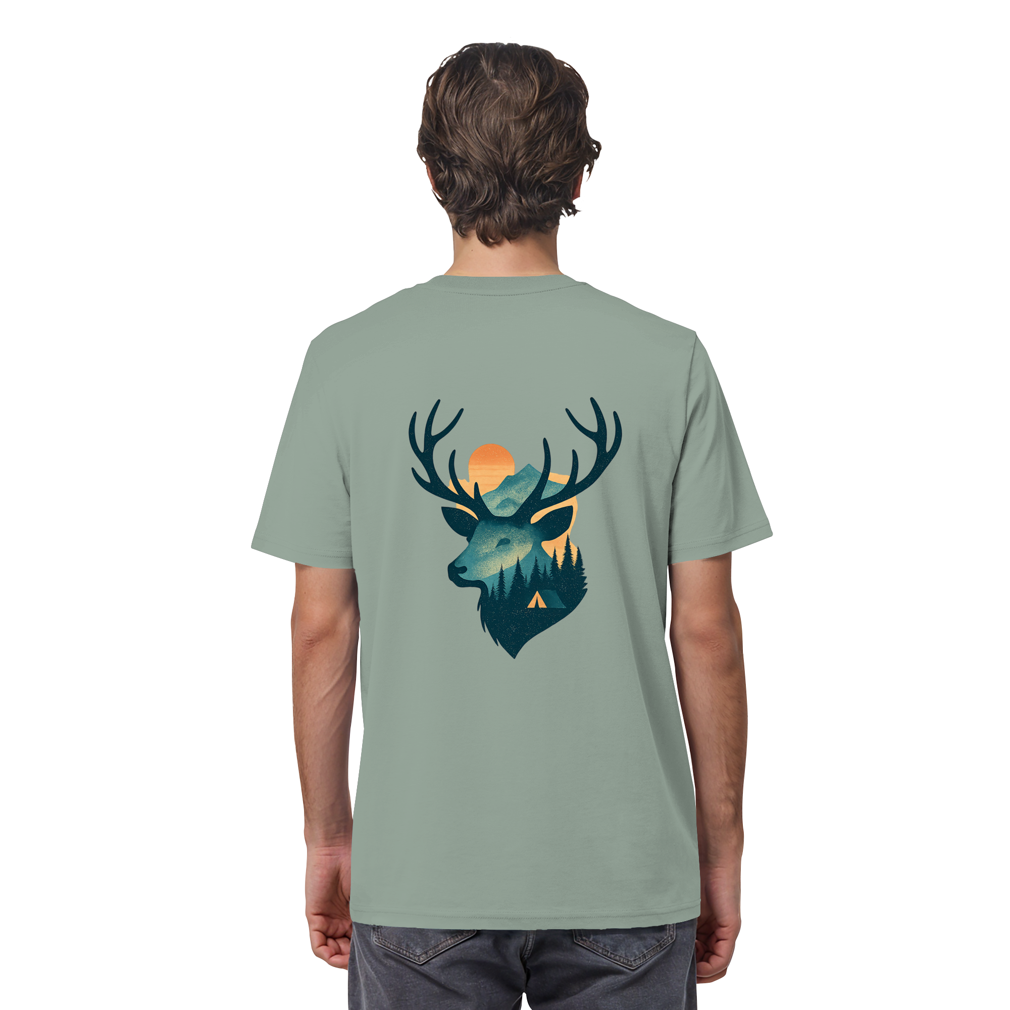 Hirsch – Spirit of Strength - Organic Shirt