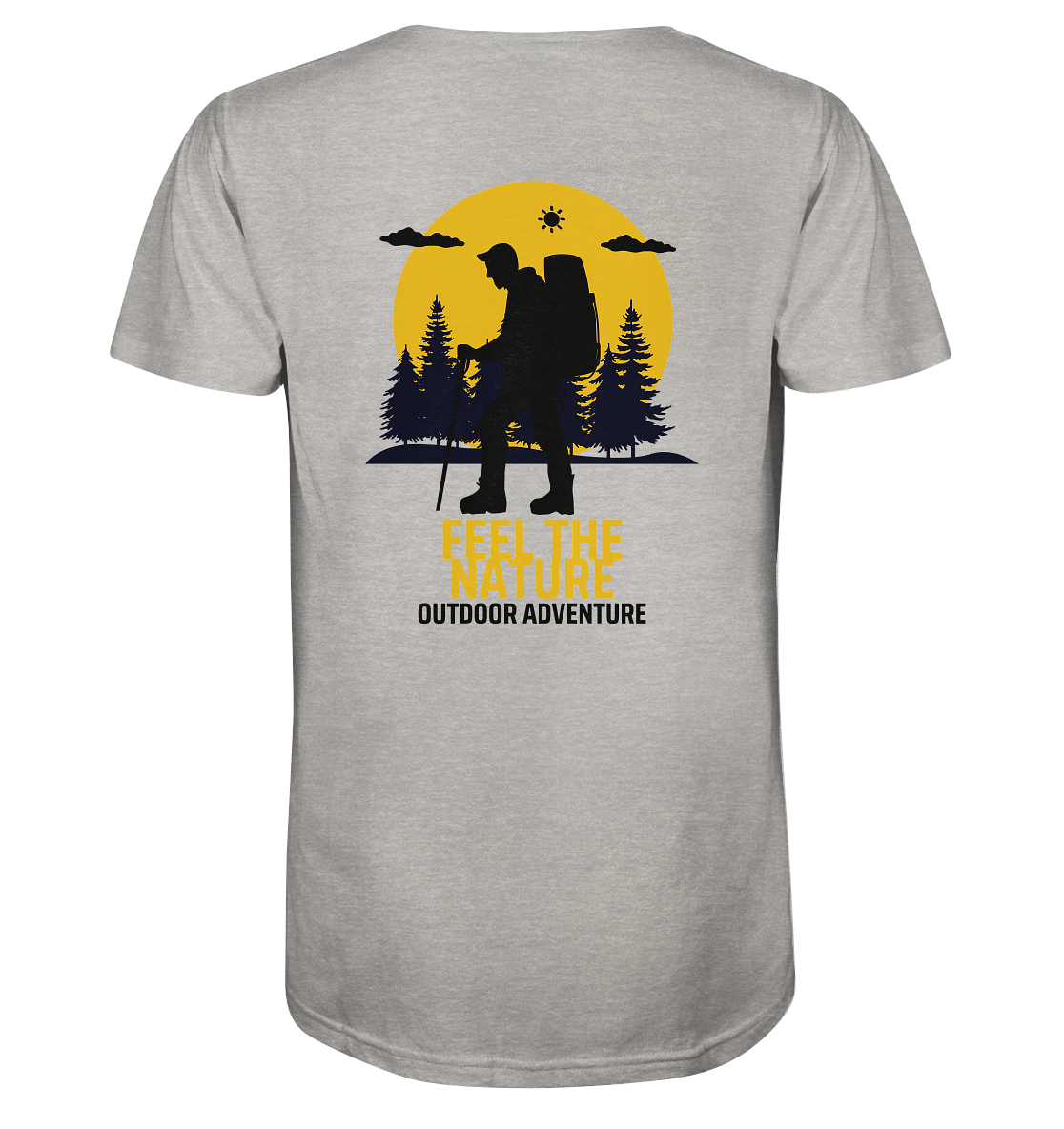 FEEL THE NATURE – Outdoor Adventure - Organic Shirt