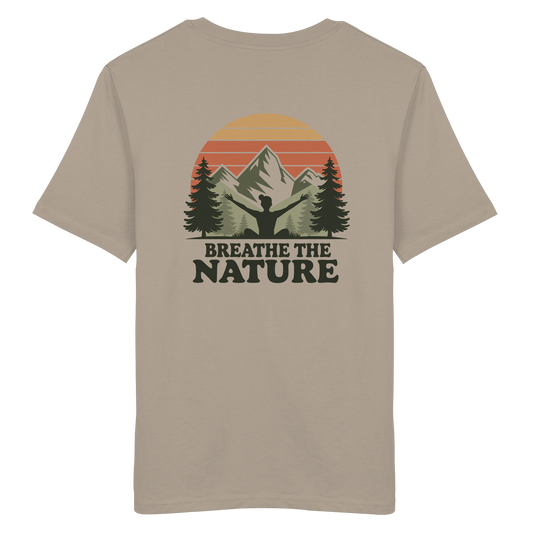 BREATHE THE NATURE - Organic Shirt