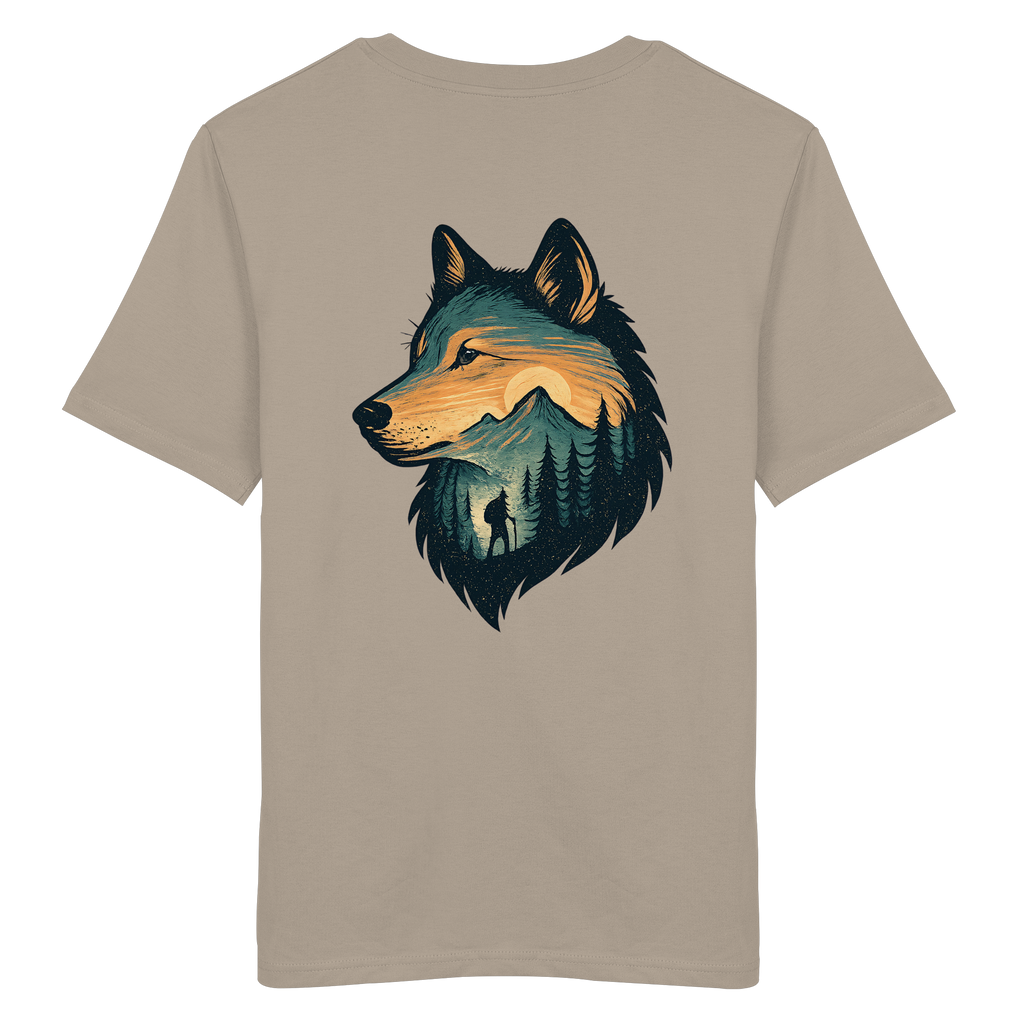 Wolf – Spirit of Adventure - Organic Shirt