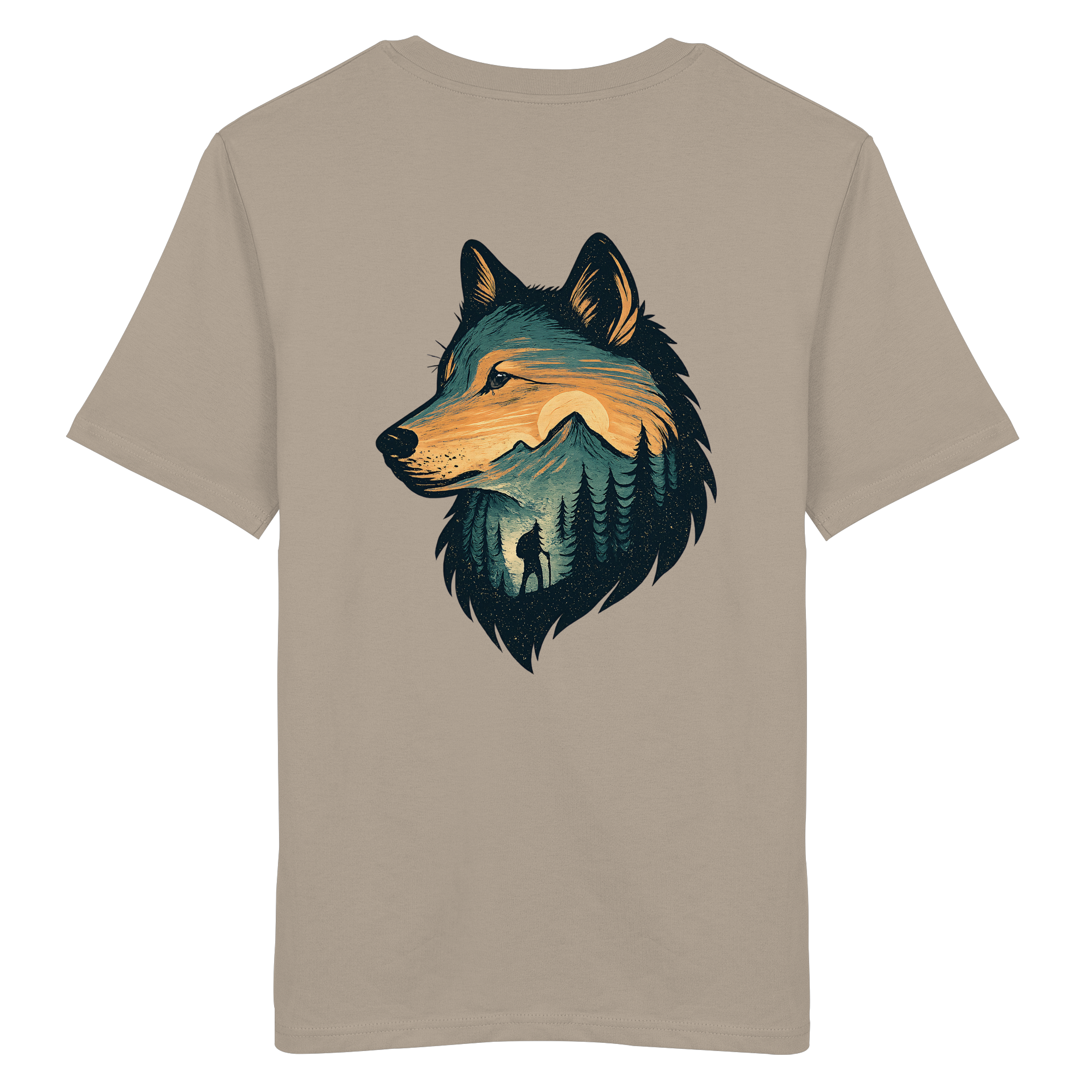 Wolf – Spirit of Adventure - Organic Shirt