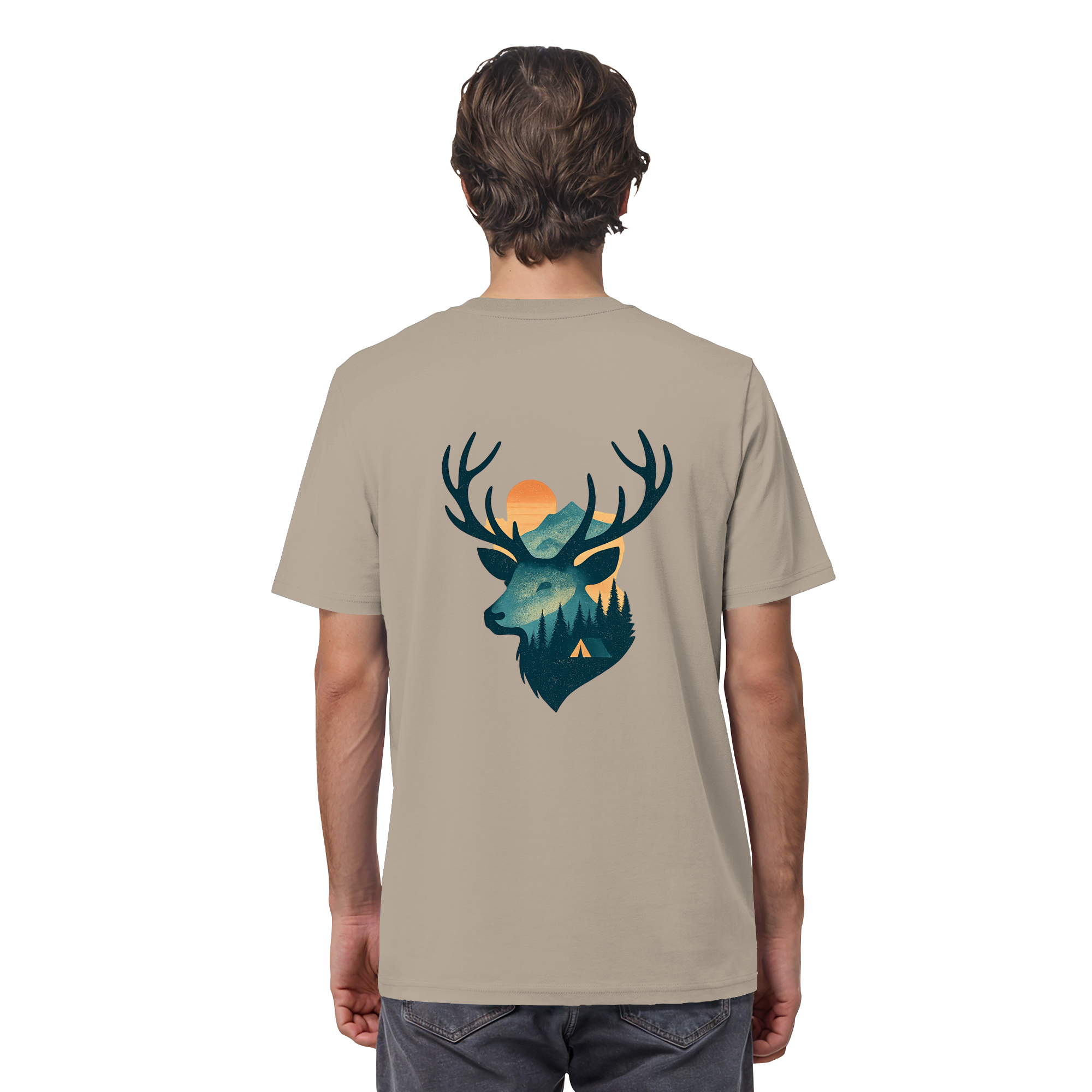 Hirsch – Spirit of Strength - Organic Shirt