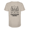 Leave Nothing Behind – Outdoor Ethics - Organic Shirt