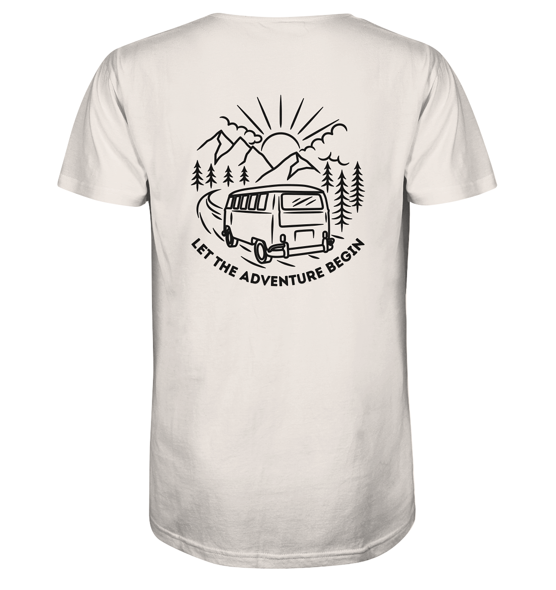 Let The Adventure Begins - Organic Shirt