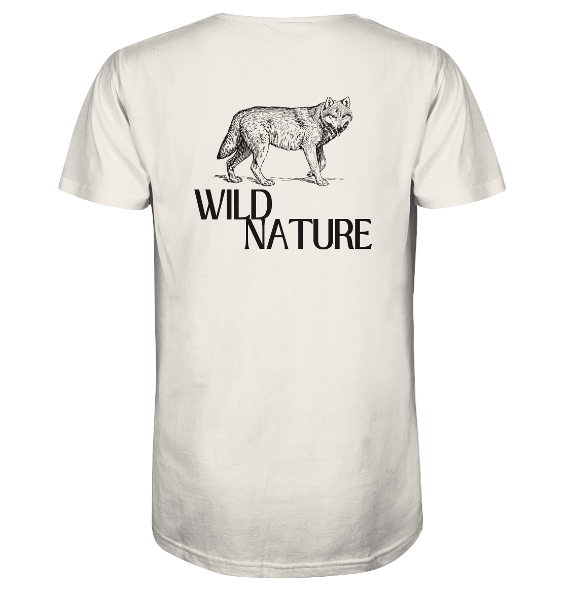 Wild Nature Wolf - Organic Shirt