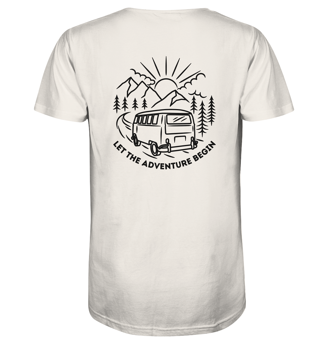 Let The Adventure Begins - Organic Shirt