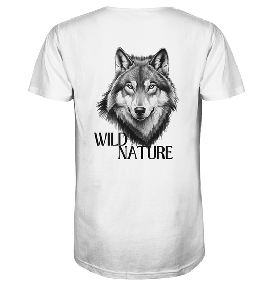 Wild Nature Wolf  - Organic Shirt