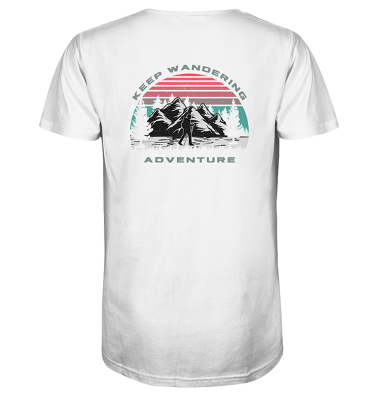 Keep Wandering Adventure - Organic Shirt