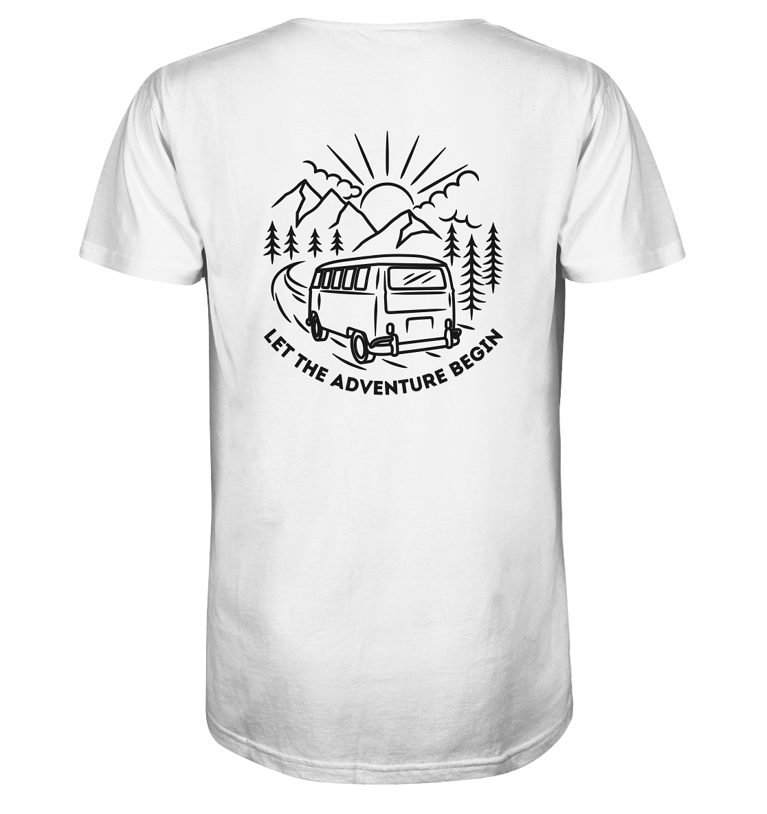 Let The Adventure Begins - Organic Shirt