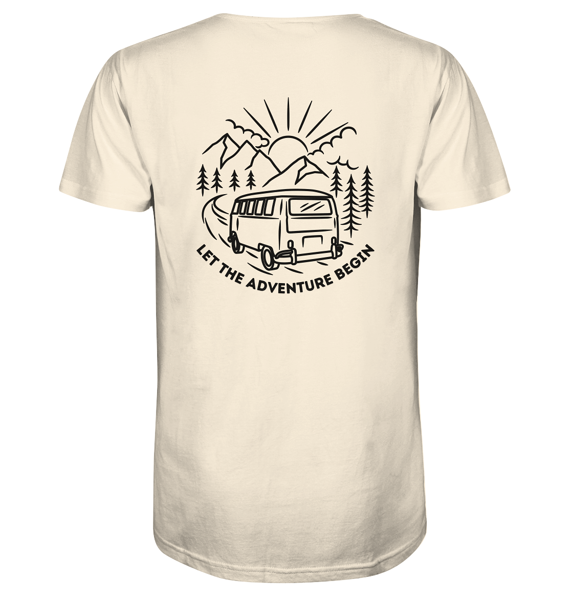 Let The Adventure Begins - Organic Shirt