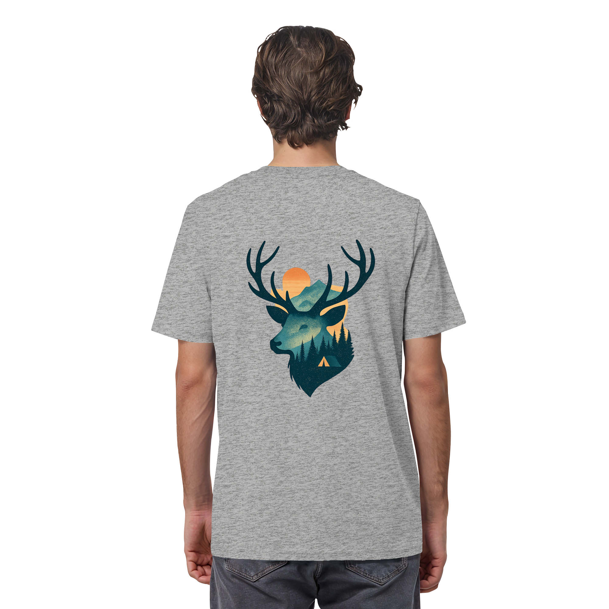 Hirsch – Spirit of Strength - Organic Shirt