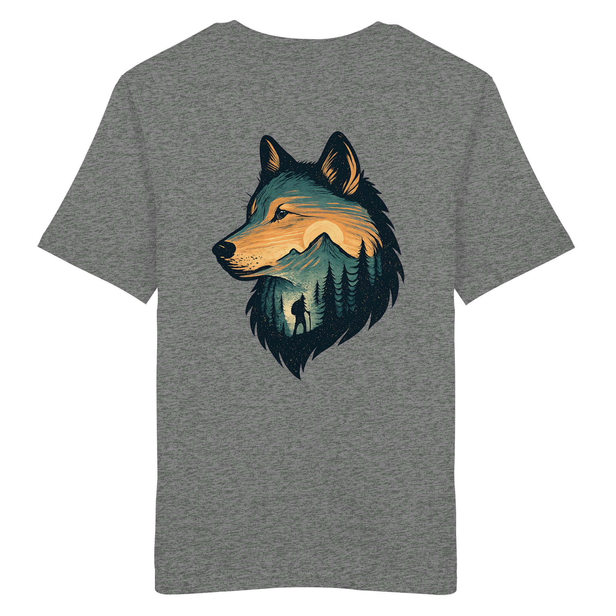 Wolf – Spirit of Adventure - Organic Shirt