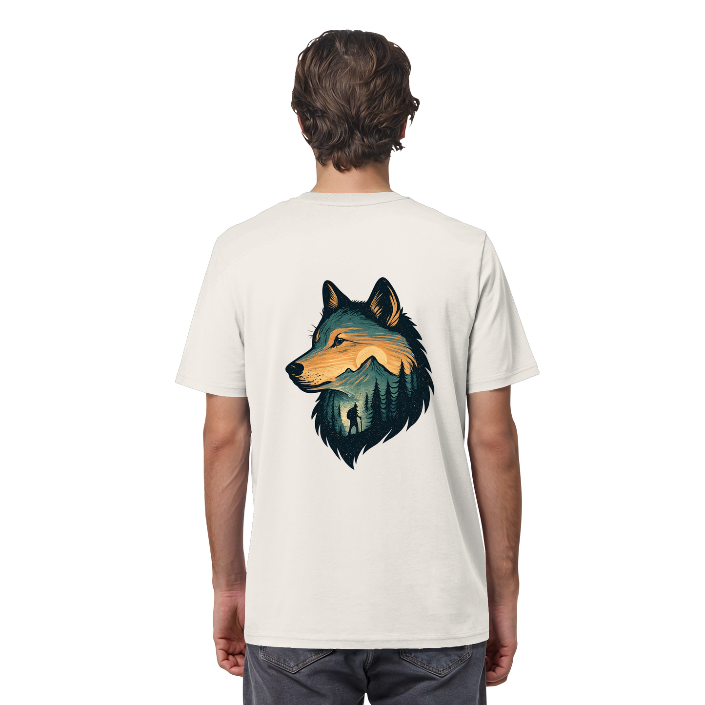 Wolf – Spirit of Adventure - Organic Shirt