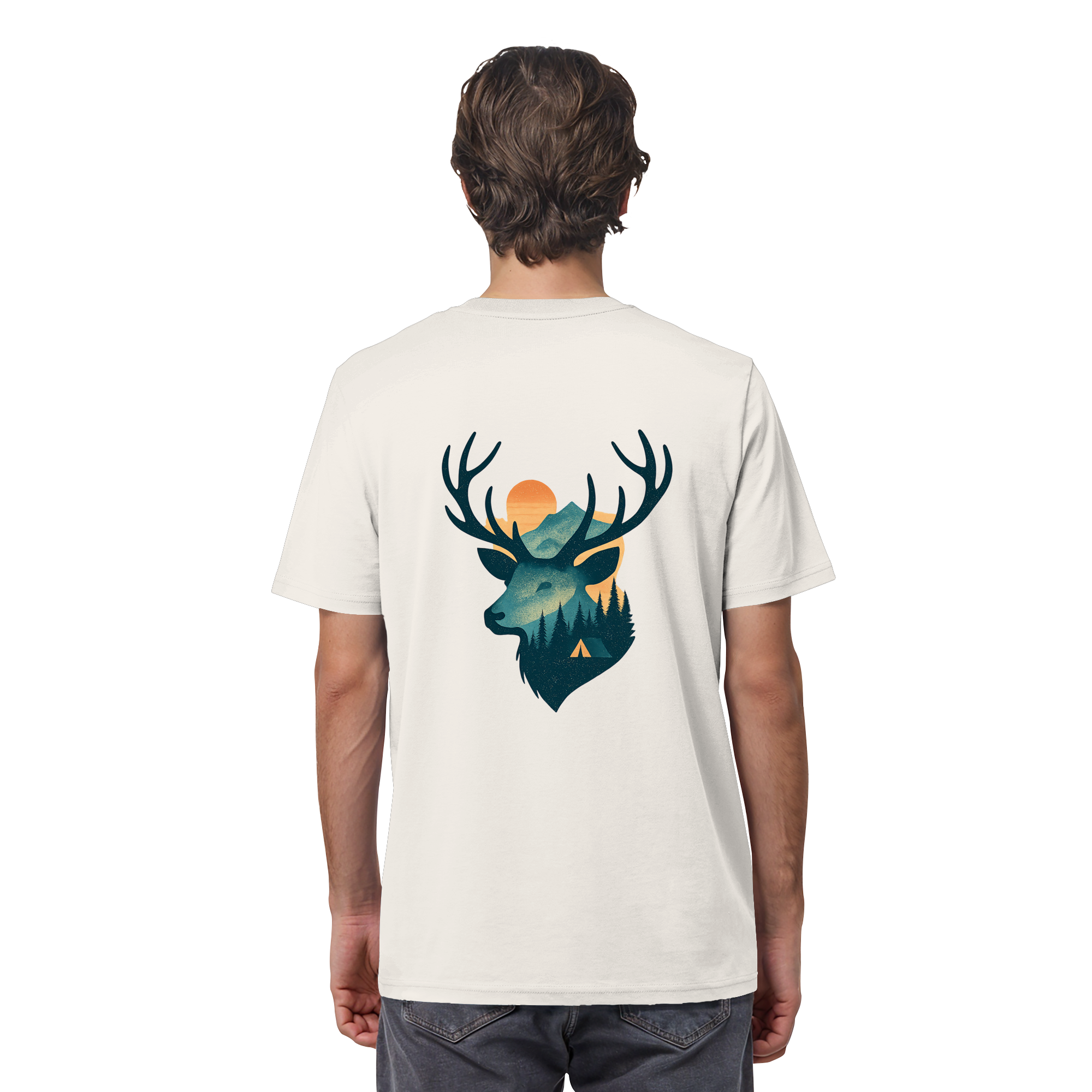 Hirsch – Spirit of Strength - Organic Shirt