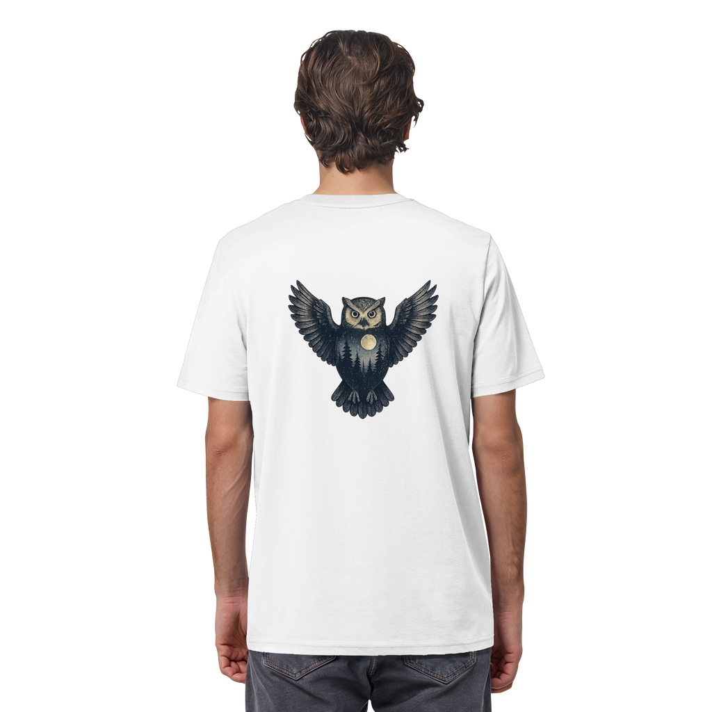 Eule – Spirit of Wisdom - Organic Shirt