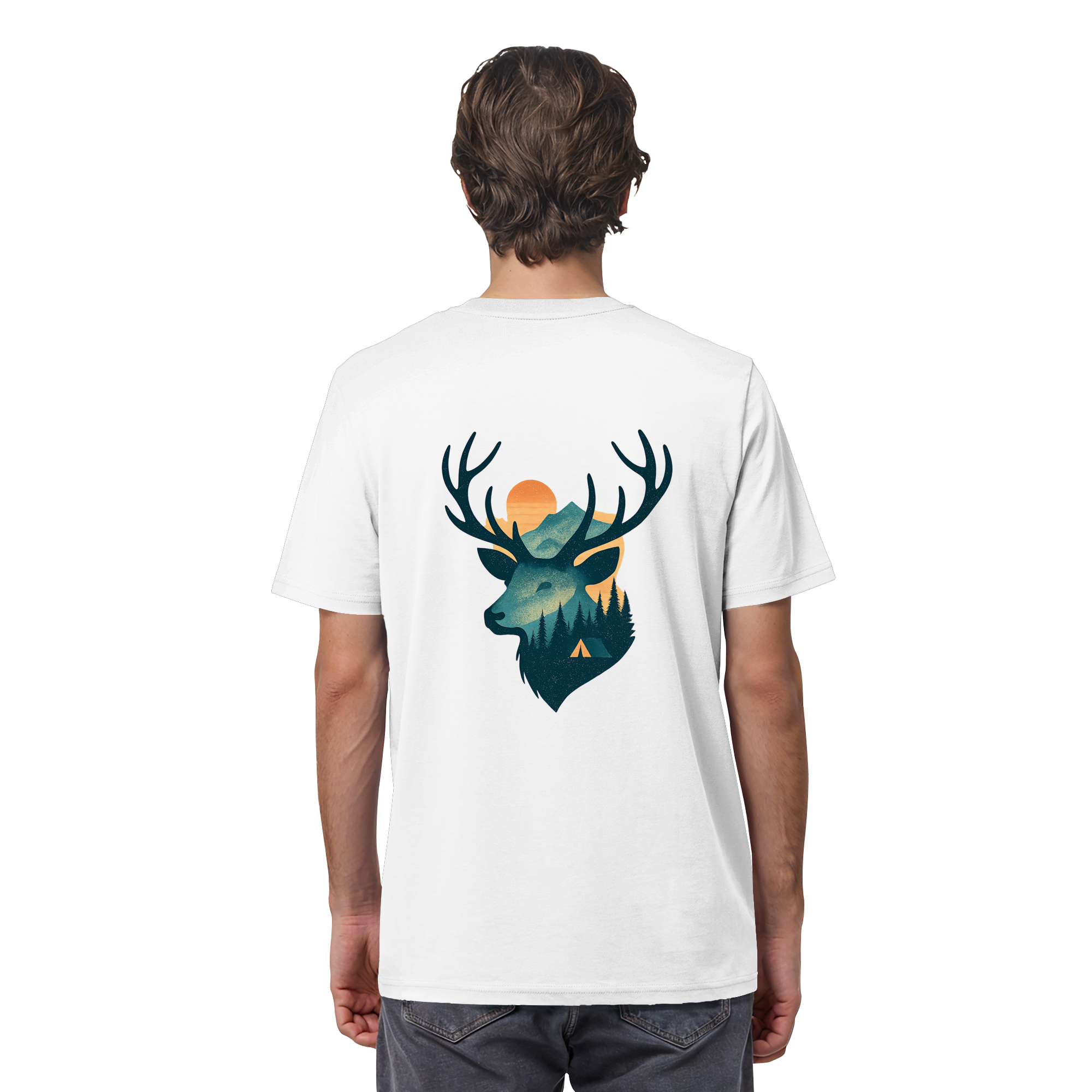 Hirsch – Spirit of Strength - Organic Shirt