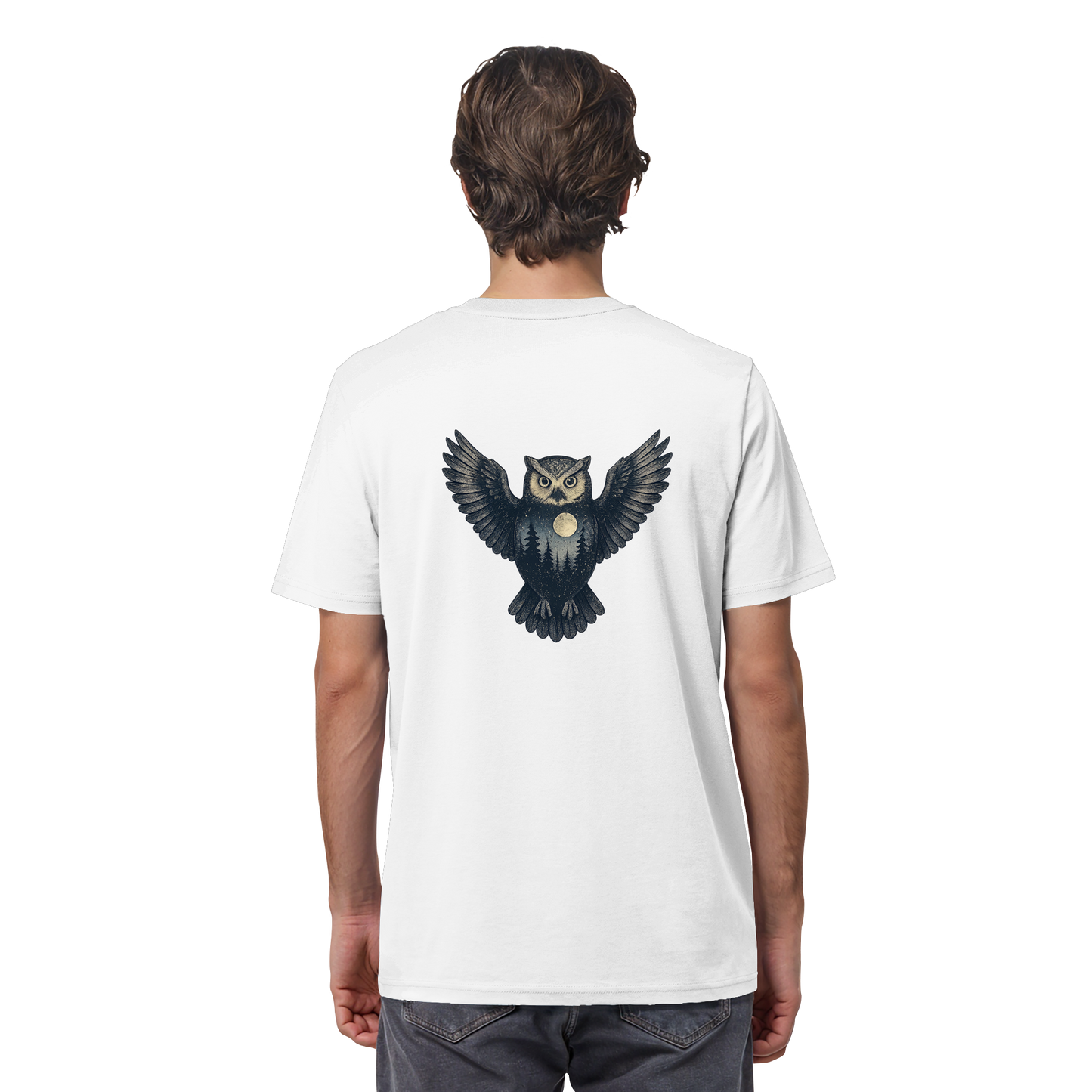 Eule – Spirit of Wisdom - Organic Shirt