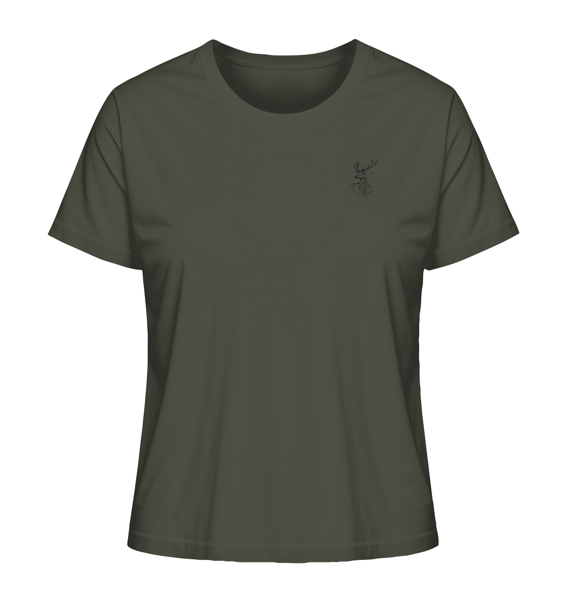 Elegant Stag - Ladies Organic Shirt