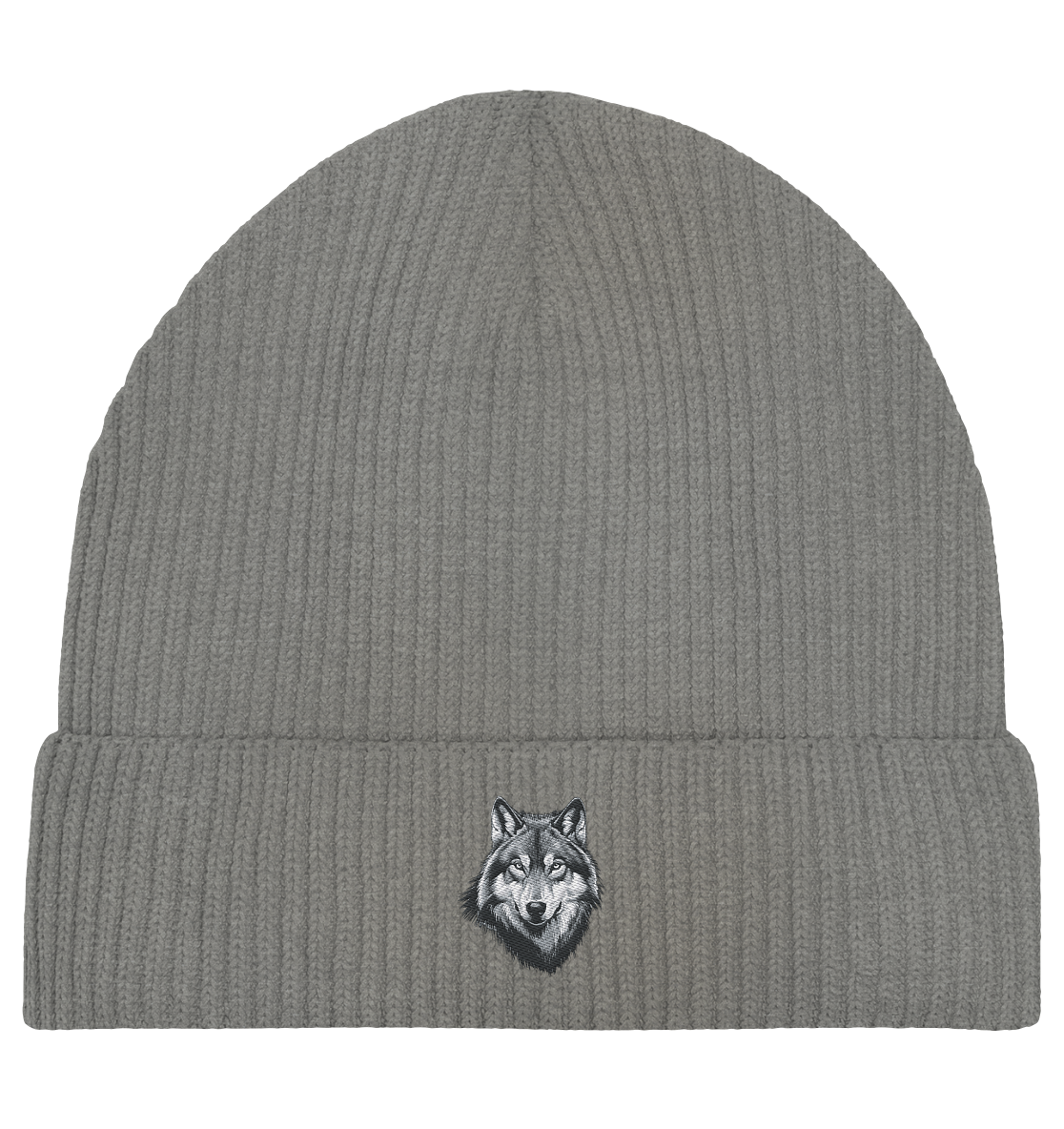 Majestic Wolf - Organic Fisherman Beanie