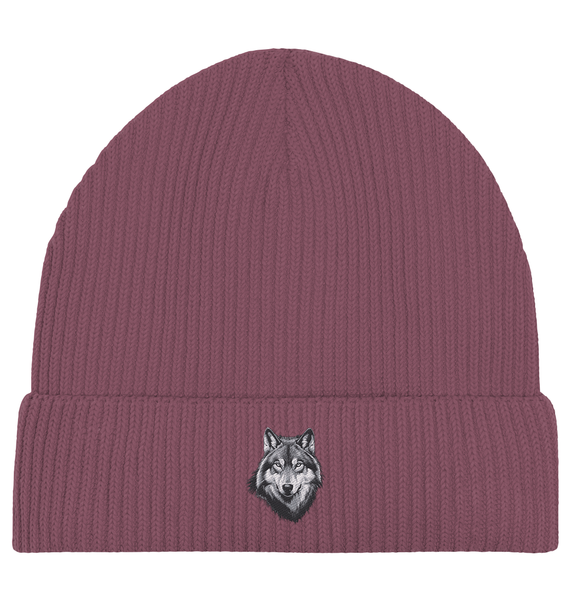 Majestic Wolf - Organic Fisherman Beanie