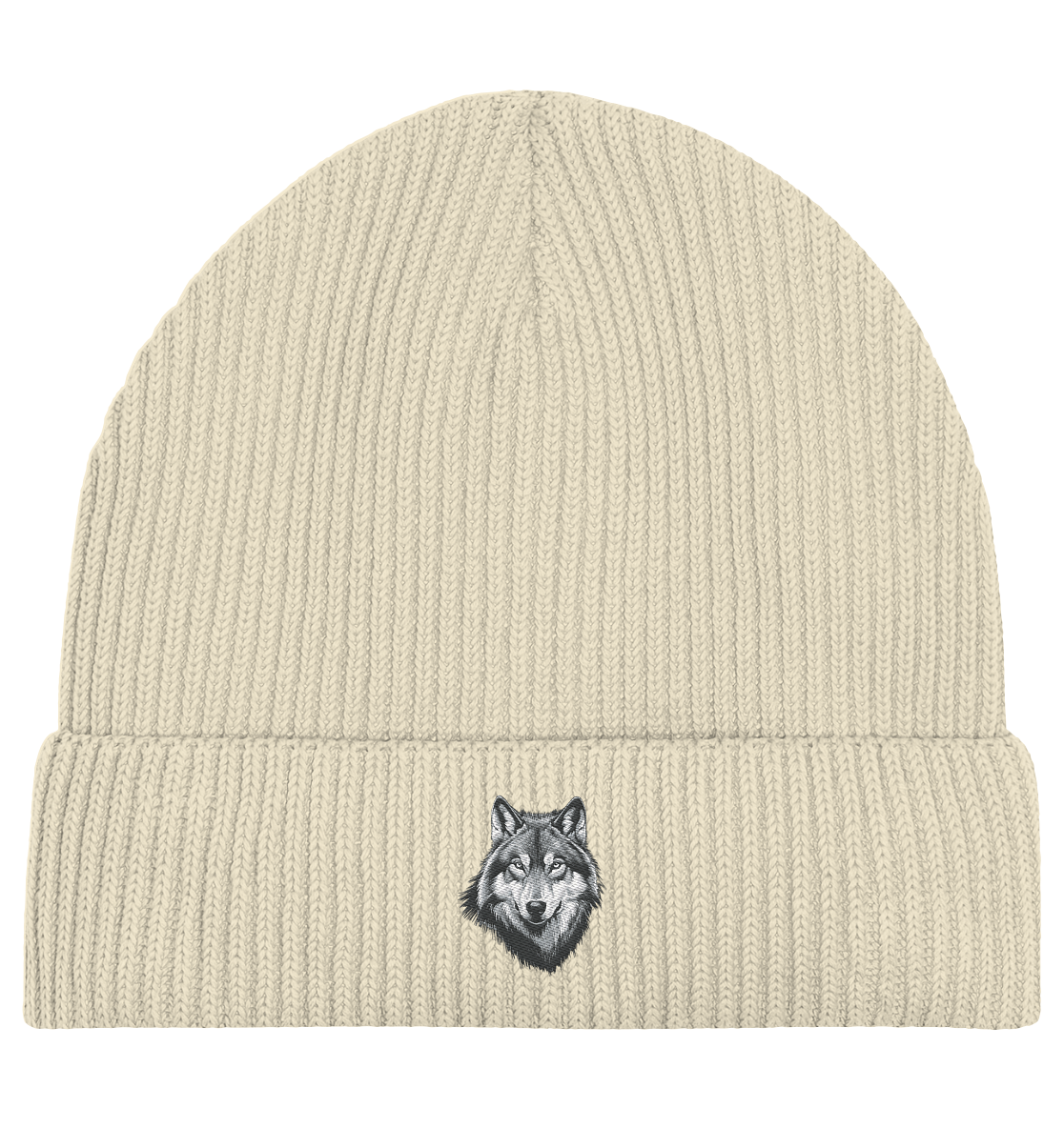 Majestic Wolf - Organic Fisherman Beanie