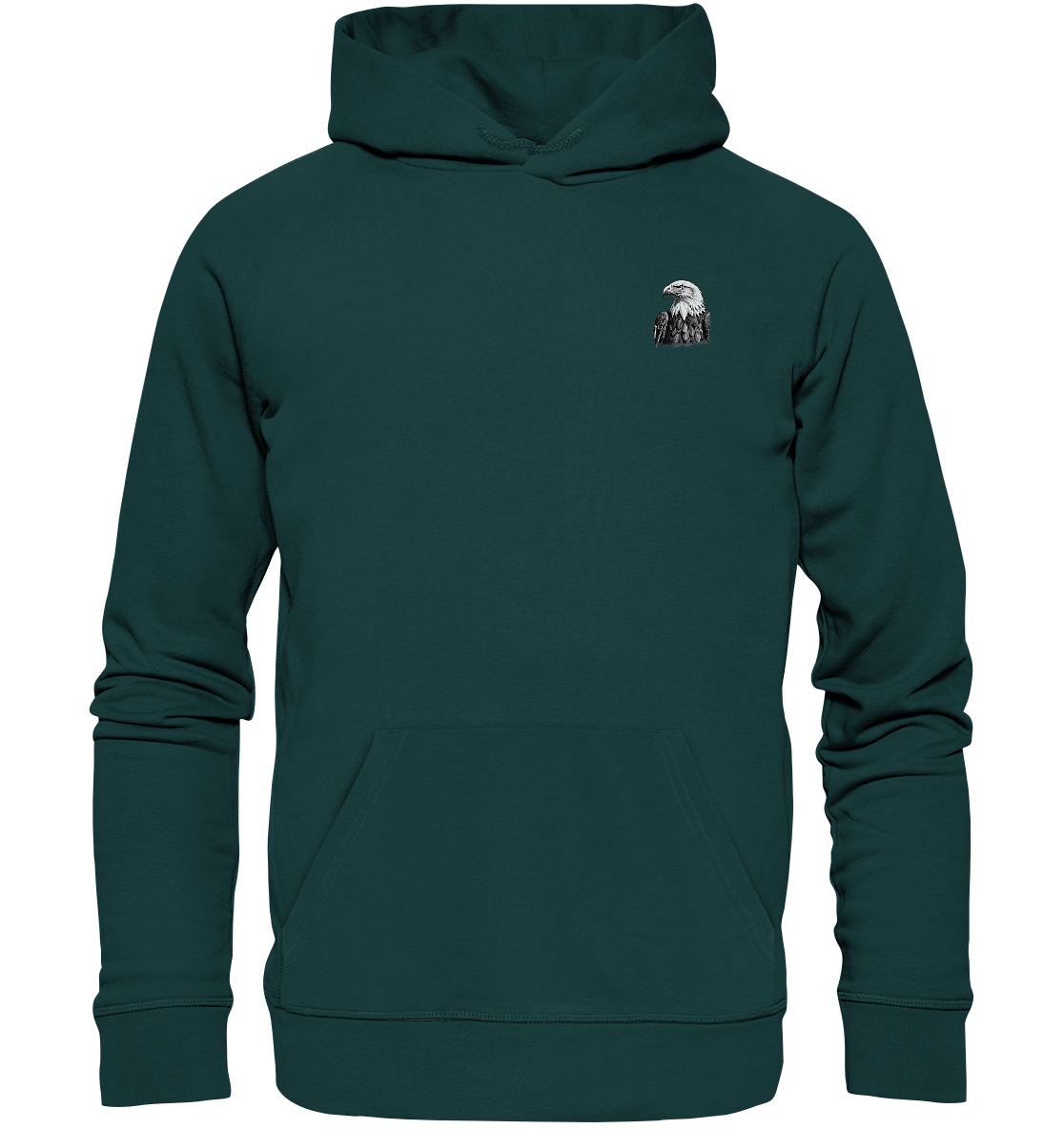 Fierce Eagle - Organic Hoodie