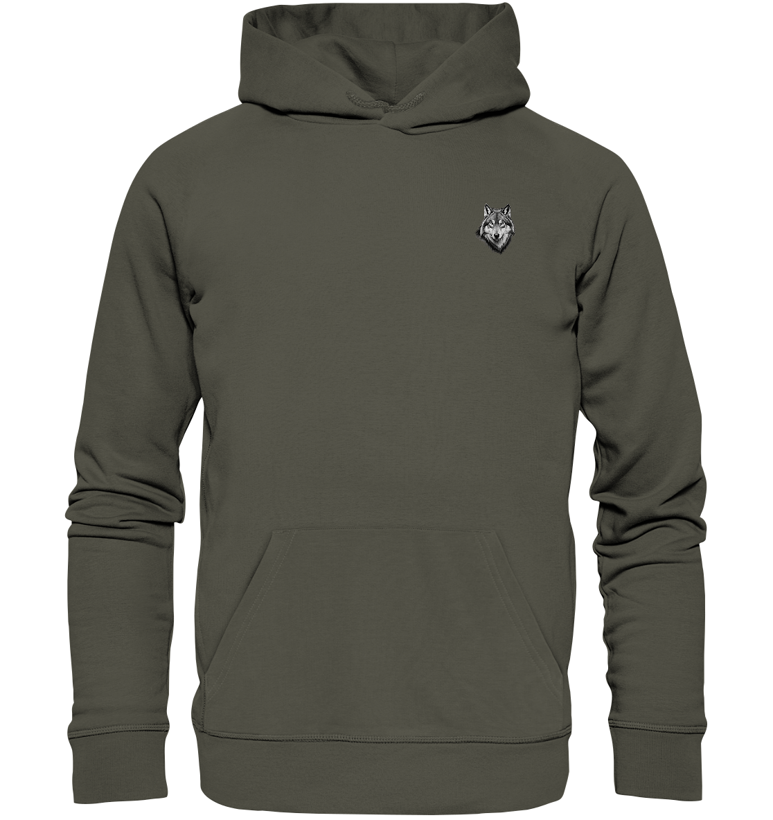 Majestic Wolf - Organic Hoodie