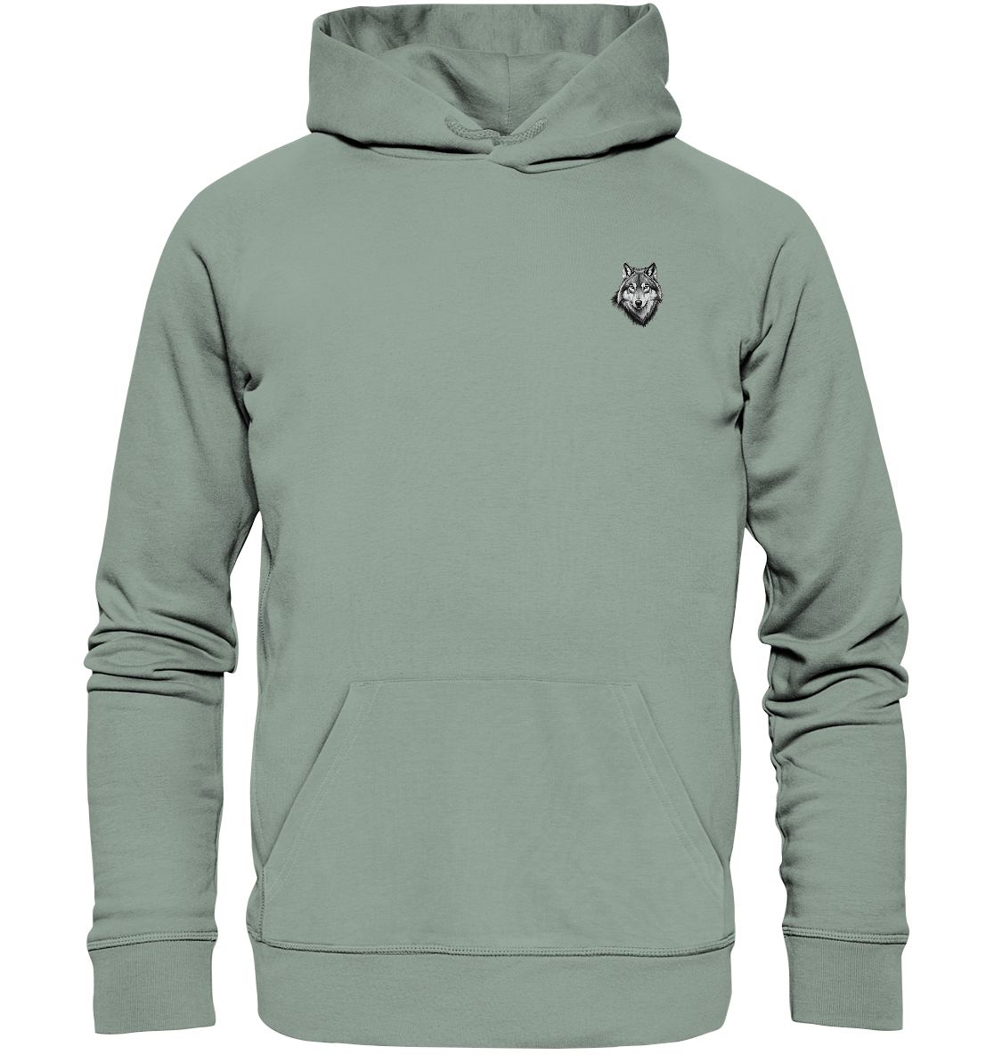 Majestic Wolf - Organic Hoodie