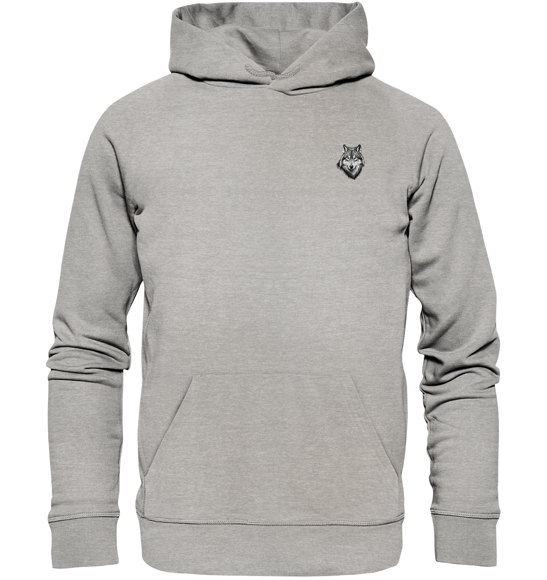 Majestic Wolf - Organic Hoodie