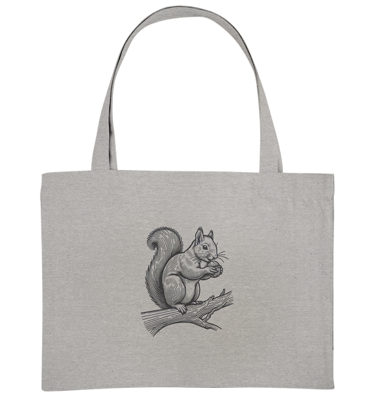 Woodland Squirrel - Organic Shopping-Bag