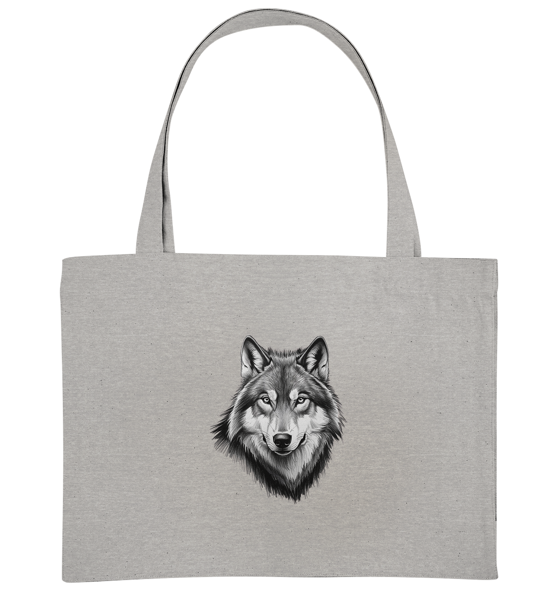 Majestic Wolf - Organic Shopping Bag