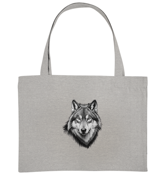 Majestic Wolf - Organic Shopping Bag