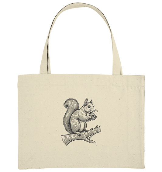 Woodland Squirrel - Organic Shopping-Bag
