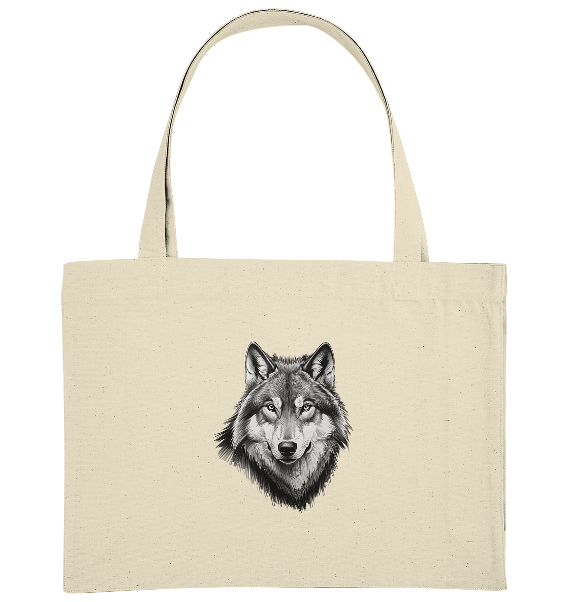 Majestic Wolf - Organic Shopping Bag
