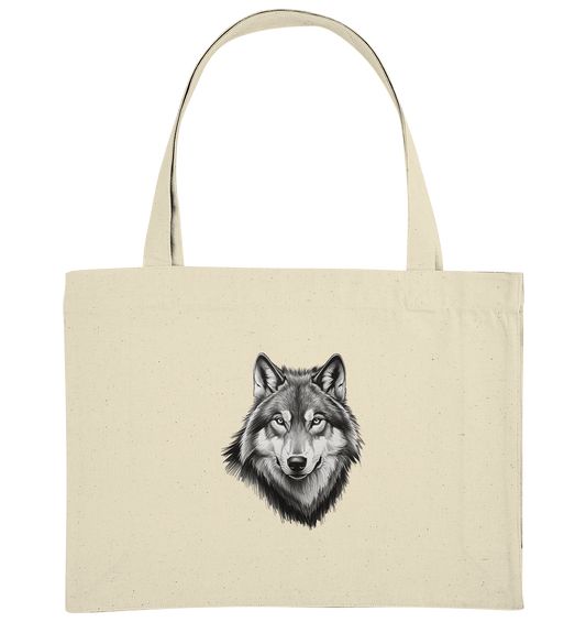 Majestic Wolf - Organic Shopping Bag
