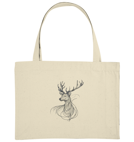 Elegant Stag - Organic Shopping-Bag