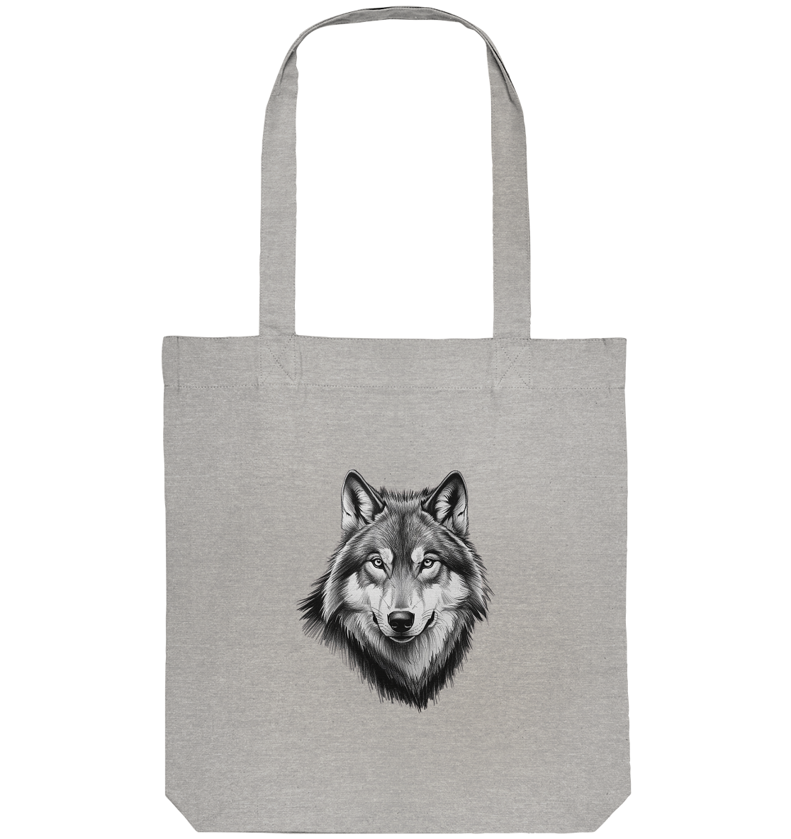 Majestic Wolf - Organic Tote Bag