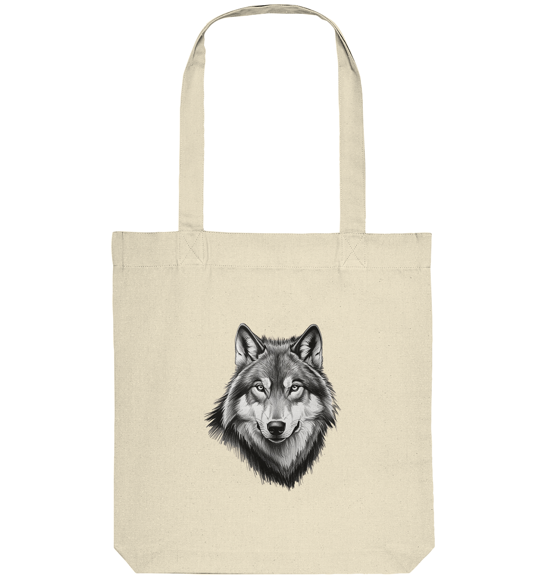 Majestic Wolf - Organic Tote Bag
