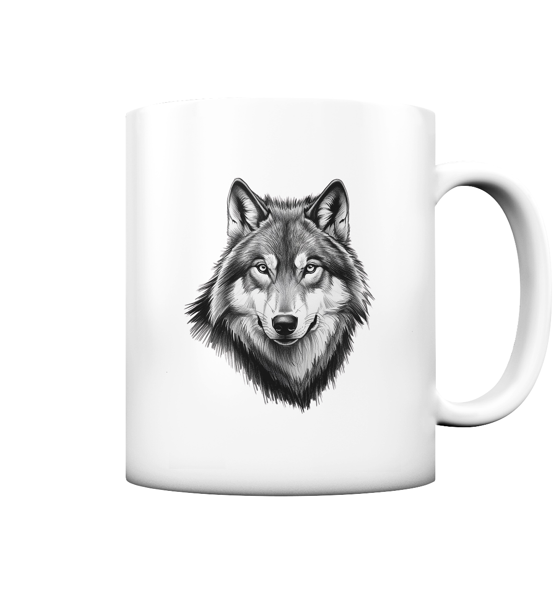 Majestic Wolf - Cup matt